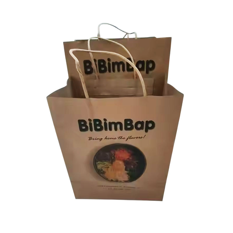 Papiertüte mit Logo-Druck