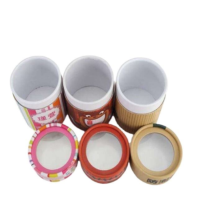 Zylindrische Kraftpapier-Tubes (T-Shirts)