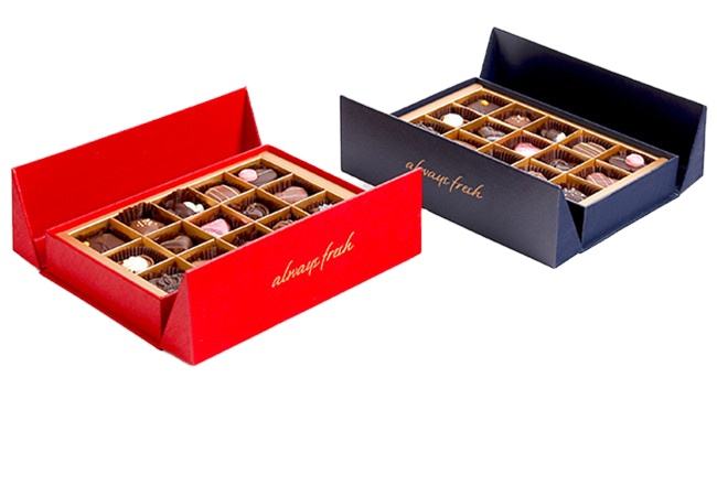 Süßwaren-Box aus Kraftpapier