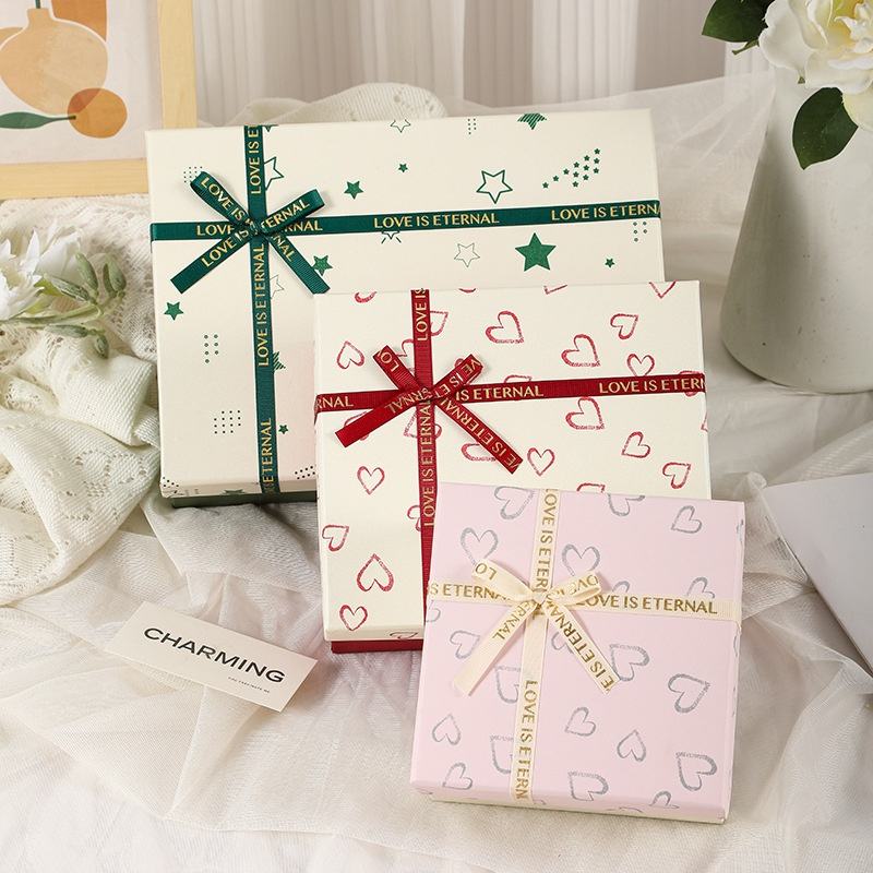 Heißfolien-Geschenkbox für Kosmetik