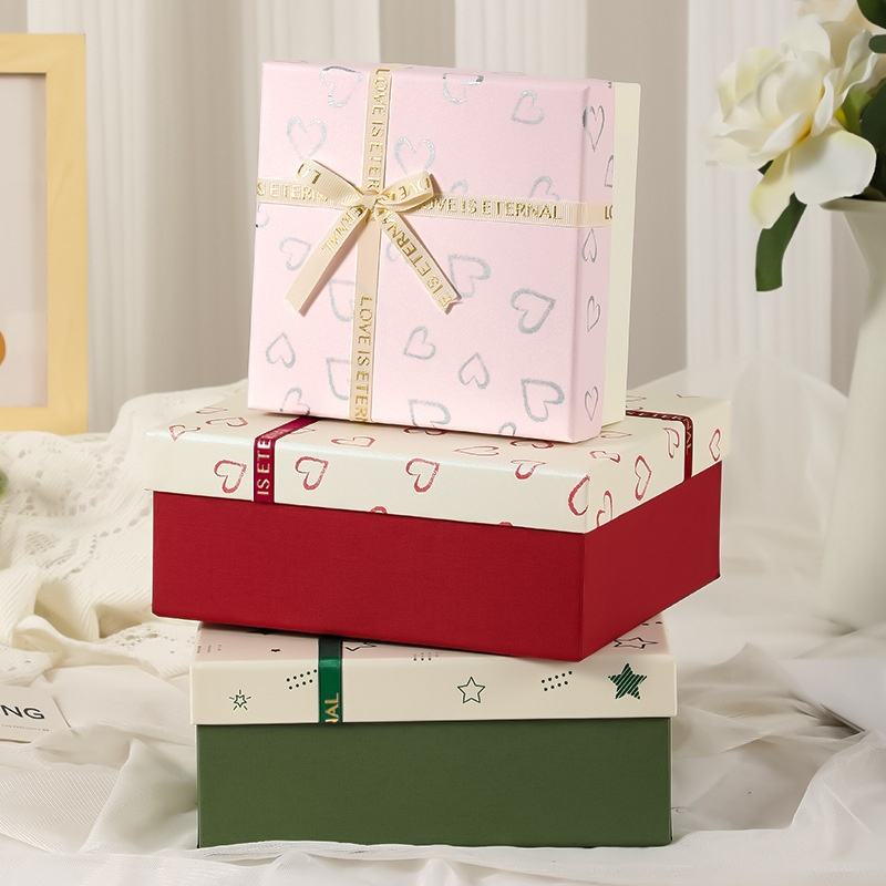 Heißfolien-Geschenkbox für Kosmetik